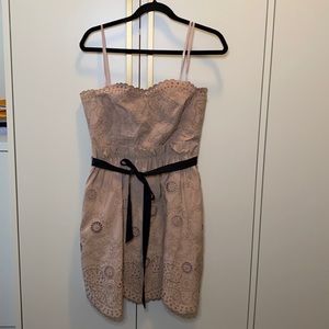 BCBG max Azria strapless dress